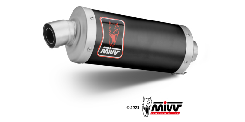 Mivv DAKAR INOX NOIR pour 