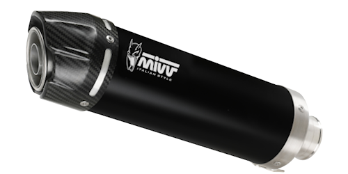 Mivv GP INOX NOIR AVEC EMBOUT CARBONE pour 