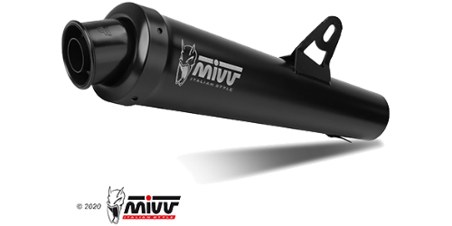 Mivv X-CONE INOX NERO per 