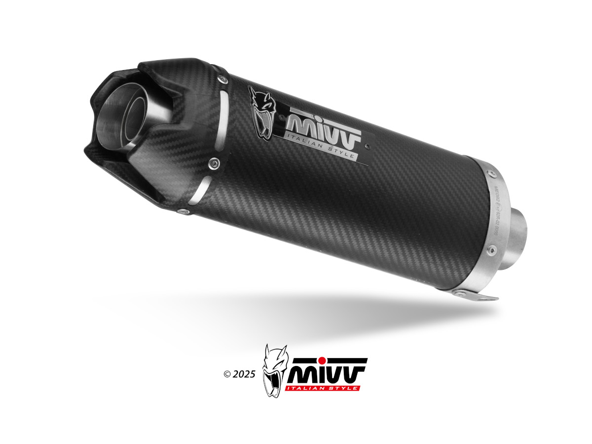 Scarico YAMAHA MT-09 / SP / FZ-09 Mivv AK-1 كربون بغطاء كربوني Y.078.L3K