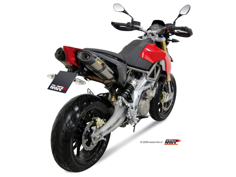 Scarico APRILIA DORSODURO 750 Mivv Suono 不锈钢本色款 A.007.L7