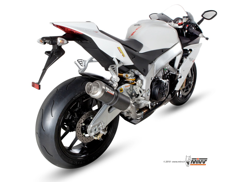 Pot d&rsquo;&eacute;chappement APRILIA RSV4 Mivv Gp Carbone A.008.L2S