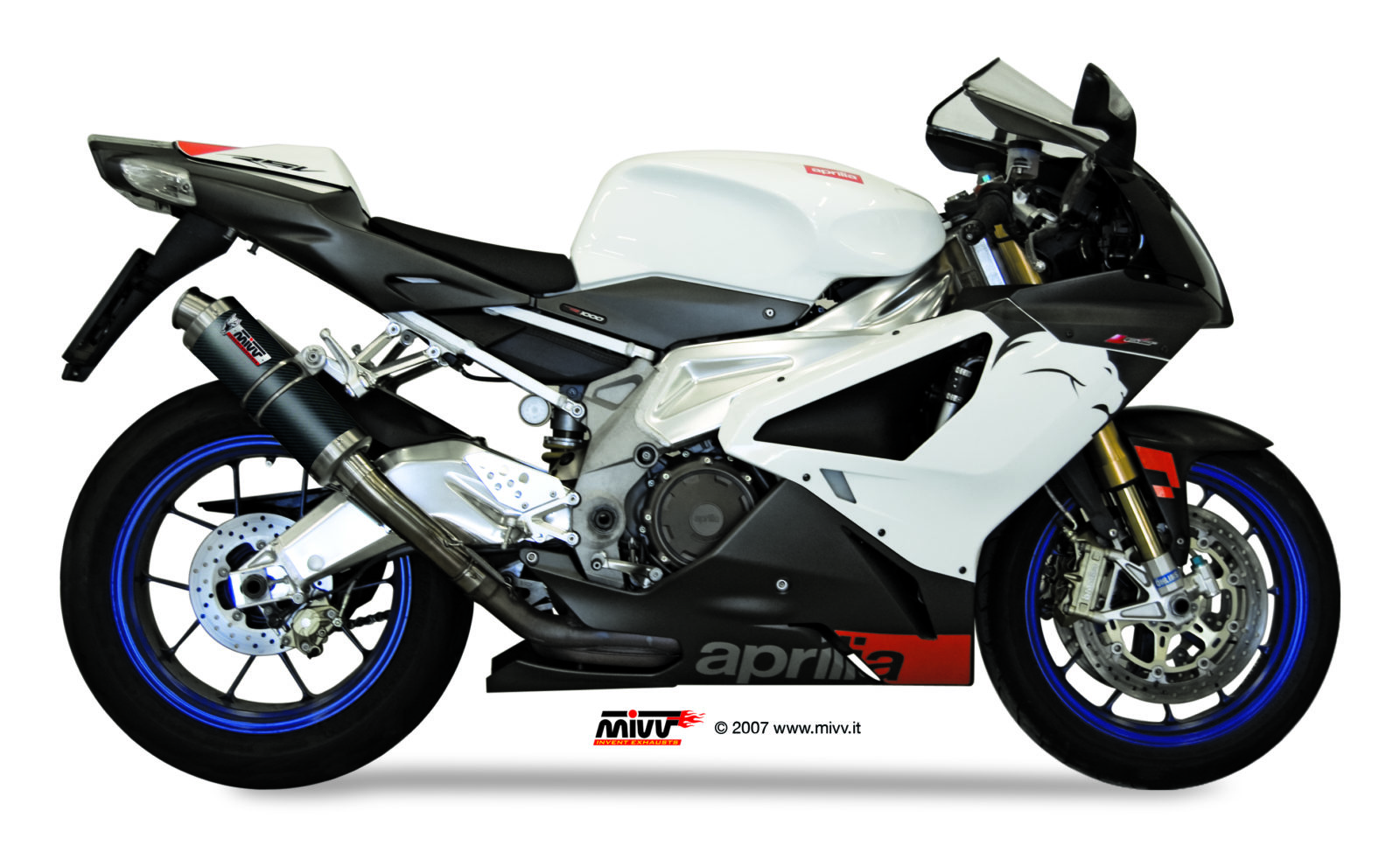 Scarico APRILIA RSV 1000 Mivv Gp Carbonio A.004.L2S