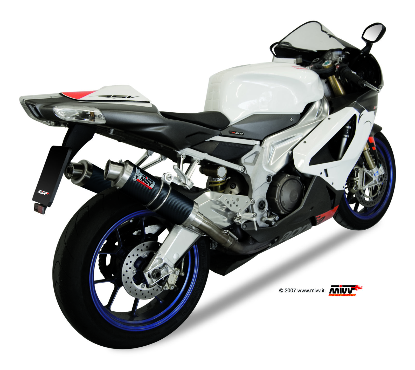 Scarico APRILIA RSV 1000 Mivv Gp Carbonio A.004.L2S
