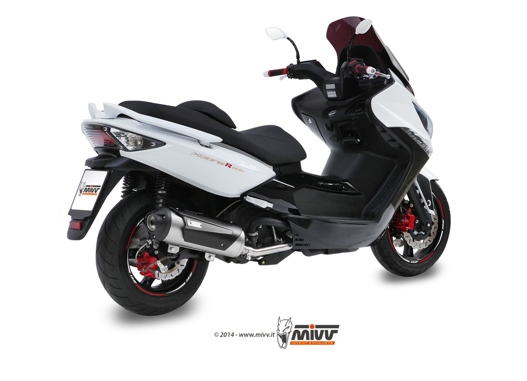 Scarico KYMCO XCITING 500 Mivv Urban Inox C.KY.0014.B