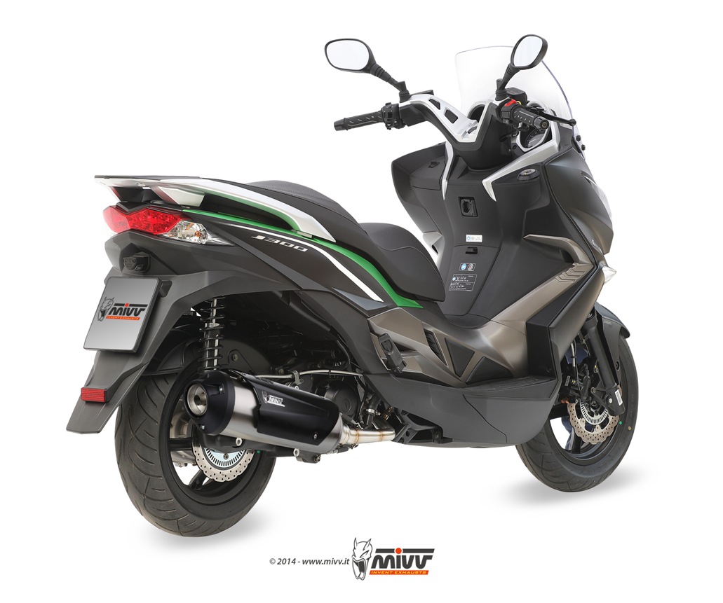 Scarico KAWASAKI J300 Mivv Urban Inox C.KY.0016.K