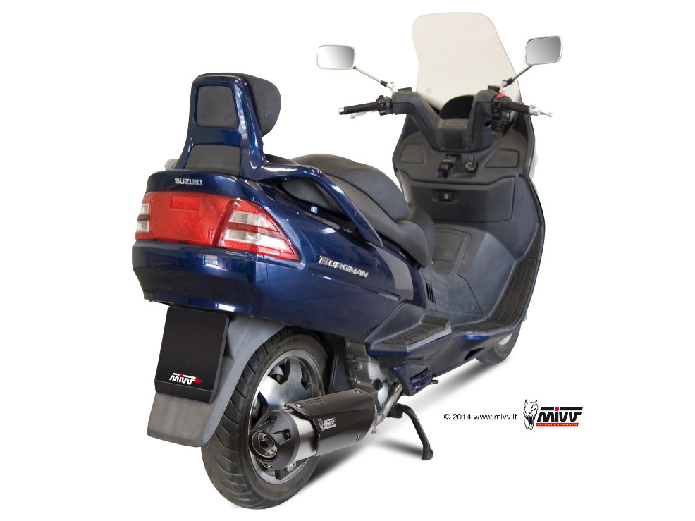 Pot d&rsquo;&eacute;chappement SUZUKI BURGMAN 250 Mivv Urban Inox C.SU.0011.B