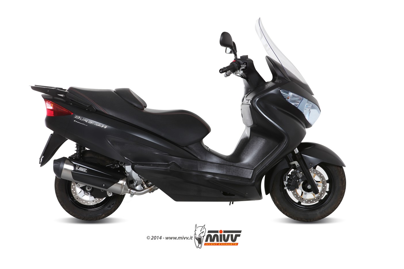 Pot d&rsquo;&eacute;chappement SUZUKI BURGMAN 200 Mivv Urban Inox C.SU.0012.B