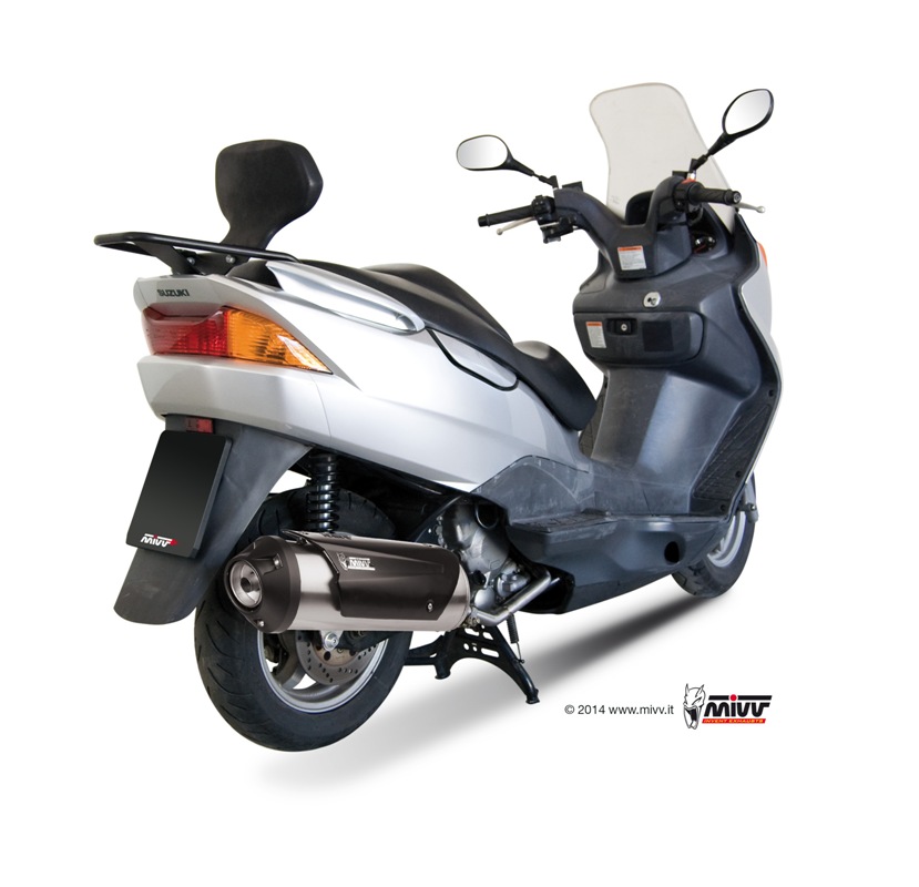 Scarico SUZUKI BURGMAN 150 Mivv Urban Inox C.SU.0008.B