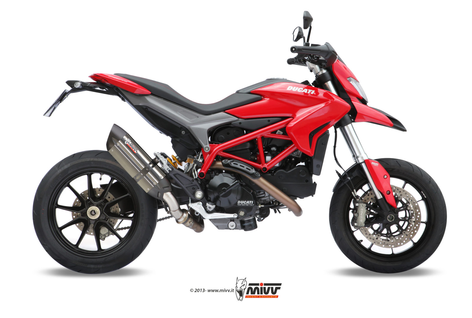 Scarico DUCATI HYPERMOTARD 821 Mivv Suono Inox D.029.L7