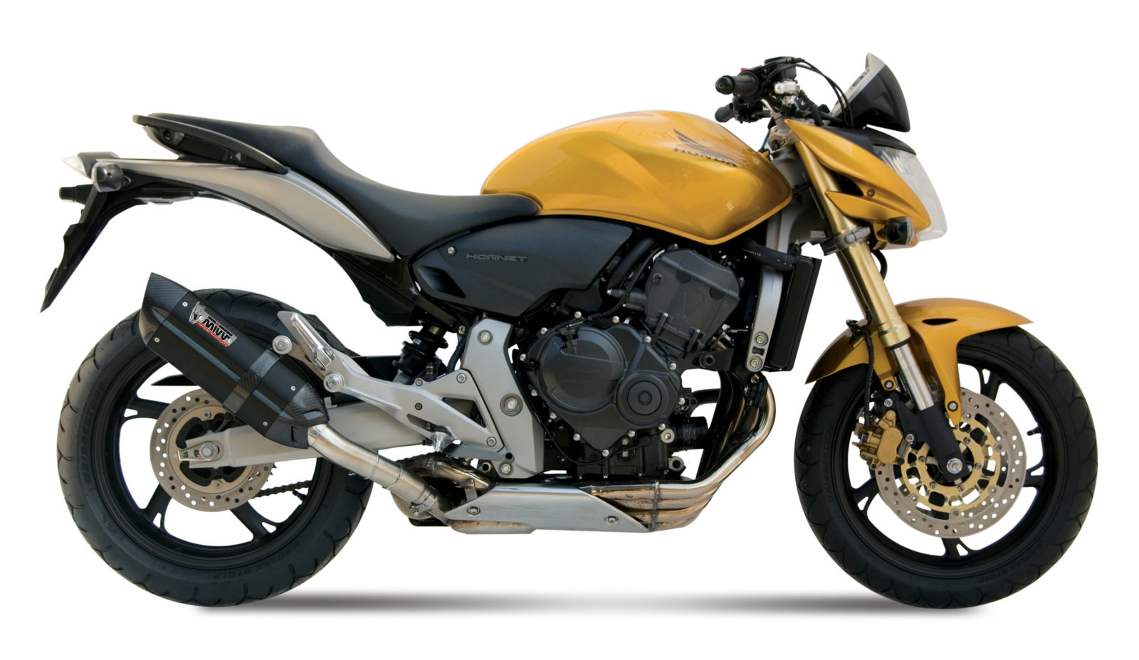 HONDA HORNET 600 Exhaust Mivv Suono Black stainless steel H.038.L9