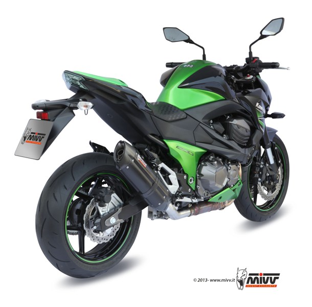 Scarico KAWASAKI Z 800 Mivv Suono Inox Nero K.032.L9
