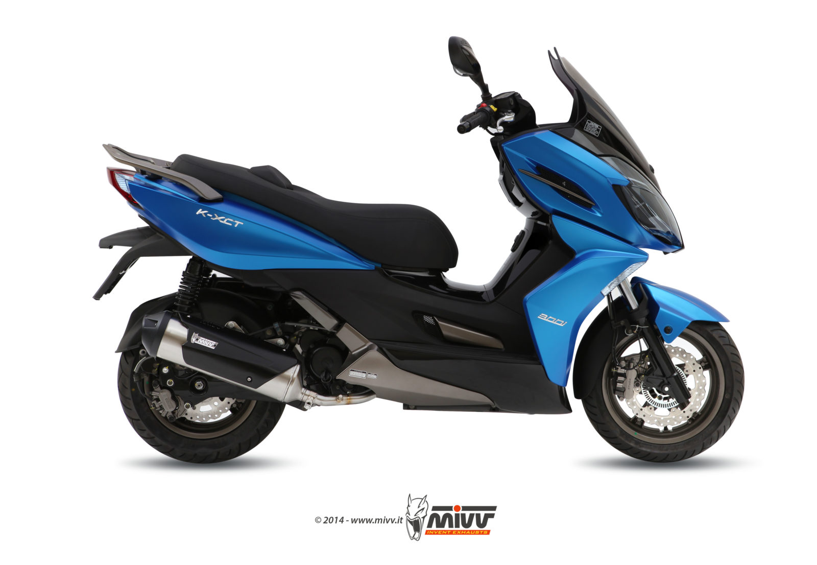 Scarico KYMCO K-XCT 300 Mivv Urban Inox C.KY.0017.B