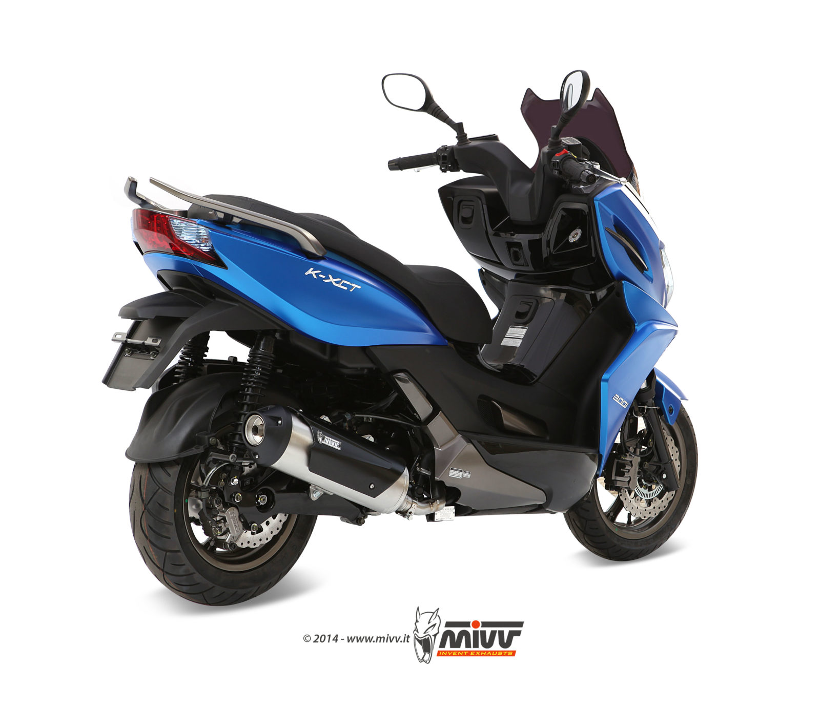 Scarico KYMCO K-XCT 300 Mivv Urban Inox C.KY.0017.B