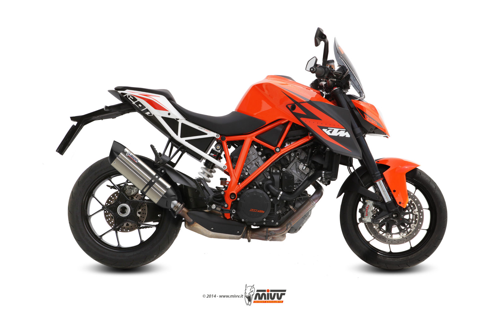 Scarico KTM 1290 SUPERDUKE Mivv Suono Inox KT.014.L7