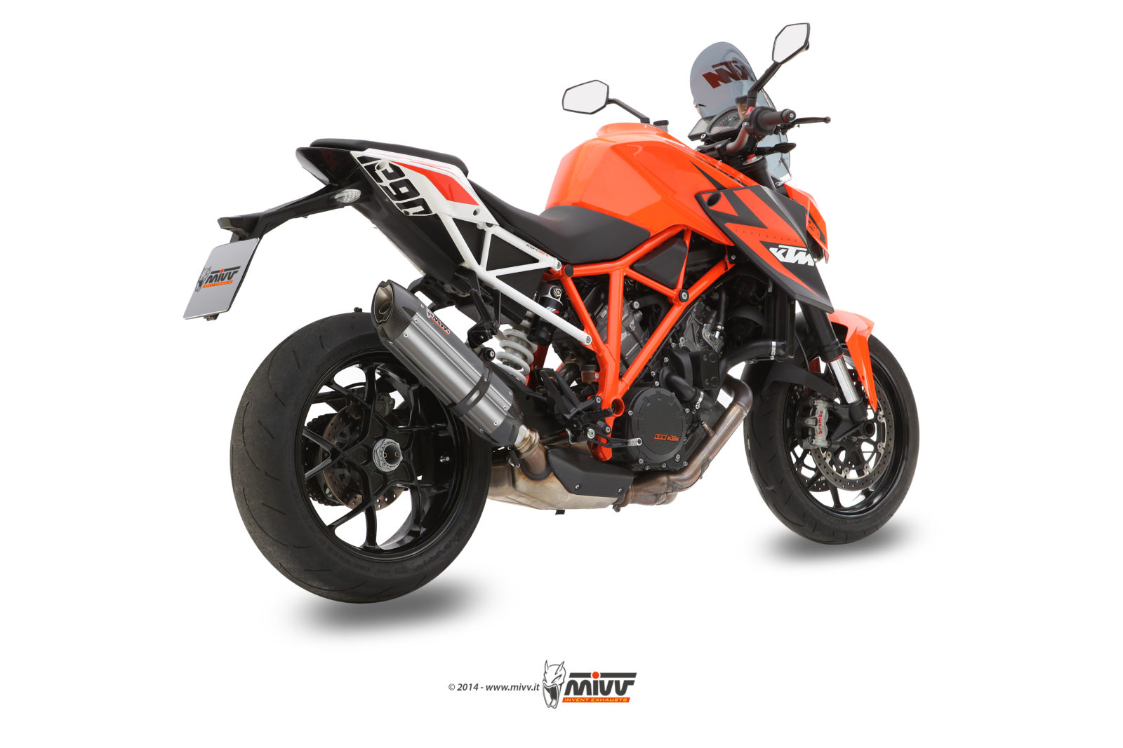 Scarico KTM 1290 SUPERDUKE Mivv Suono Inox KT.014.L7