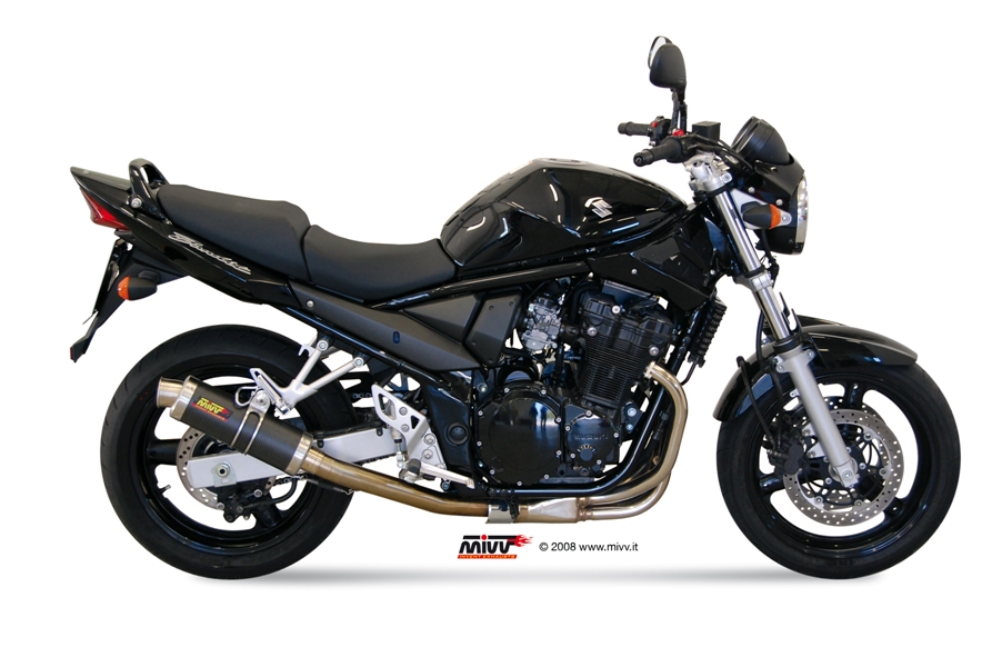 Scarico SUZUKI GSF 650 BANDIT Mivv Gp Carbonio S.017.L2S