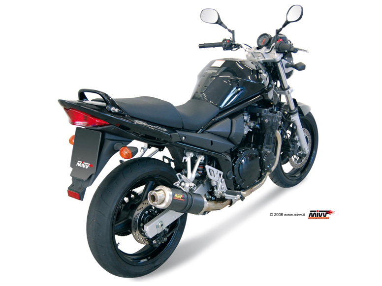 Scarico SUZUKI GSF 650 BANDIT Mivv Gp Carbonio S.017.L2S