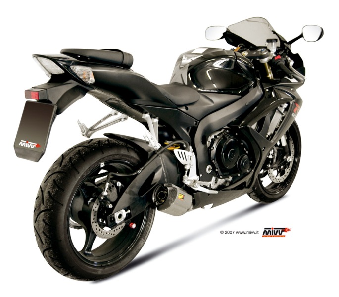 Scarico SUZUKI GSX-R 600 Mivv Suono Inox S.021.L7