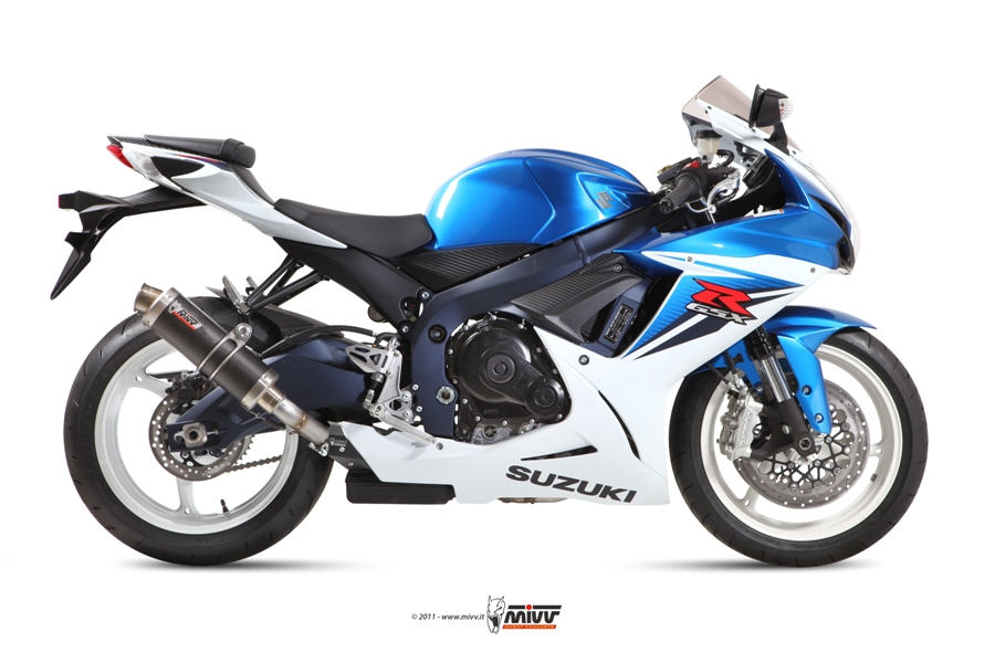 Pot d&rsquo;&eacute;chappement SUZUKI GSX-R 600 Mivv Gp Carbone S.036.L2S