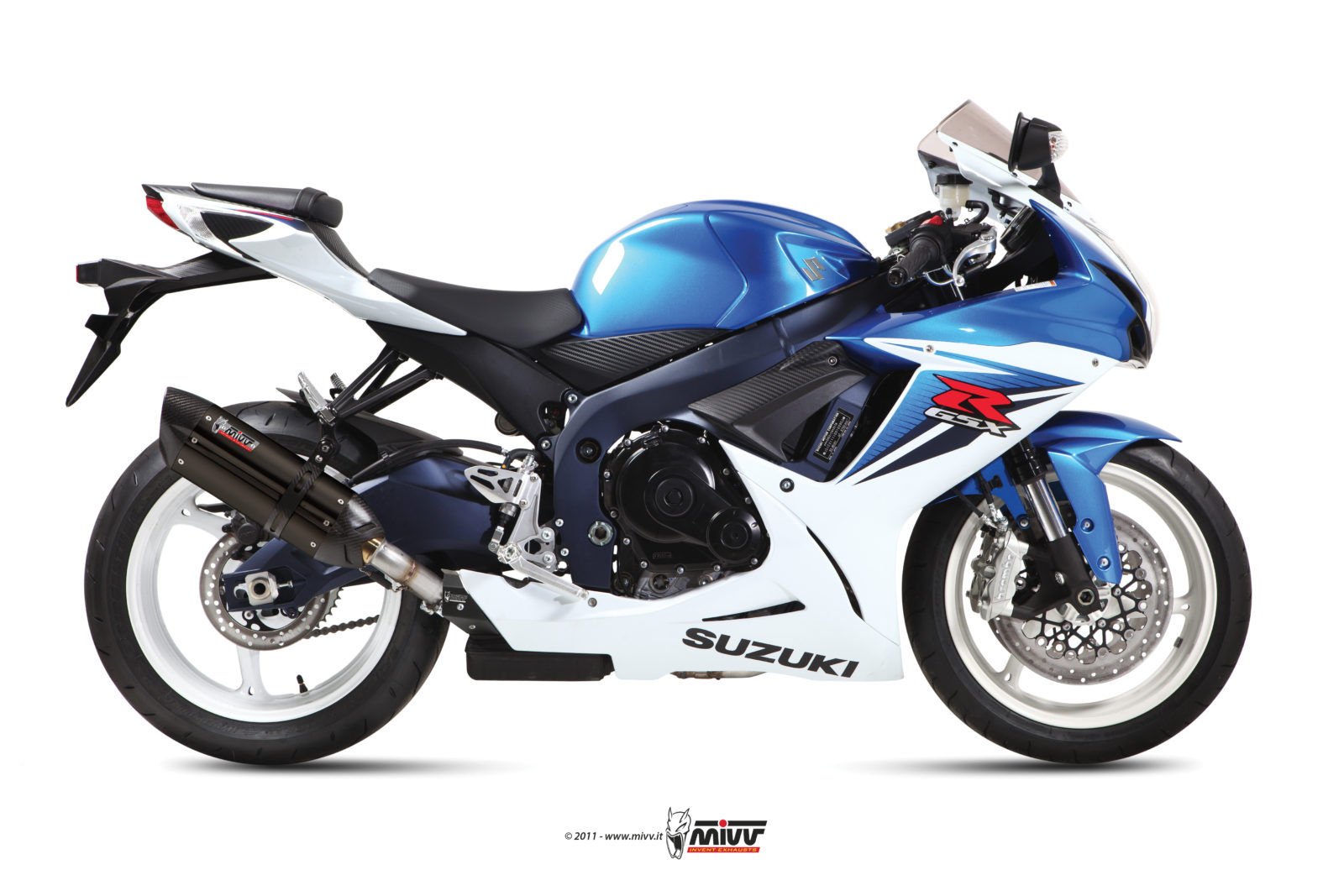 Scarico SUZUKI GSX-R 750 Mivv Suono Inox Nero S.036.L9