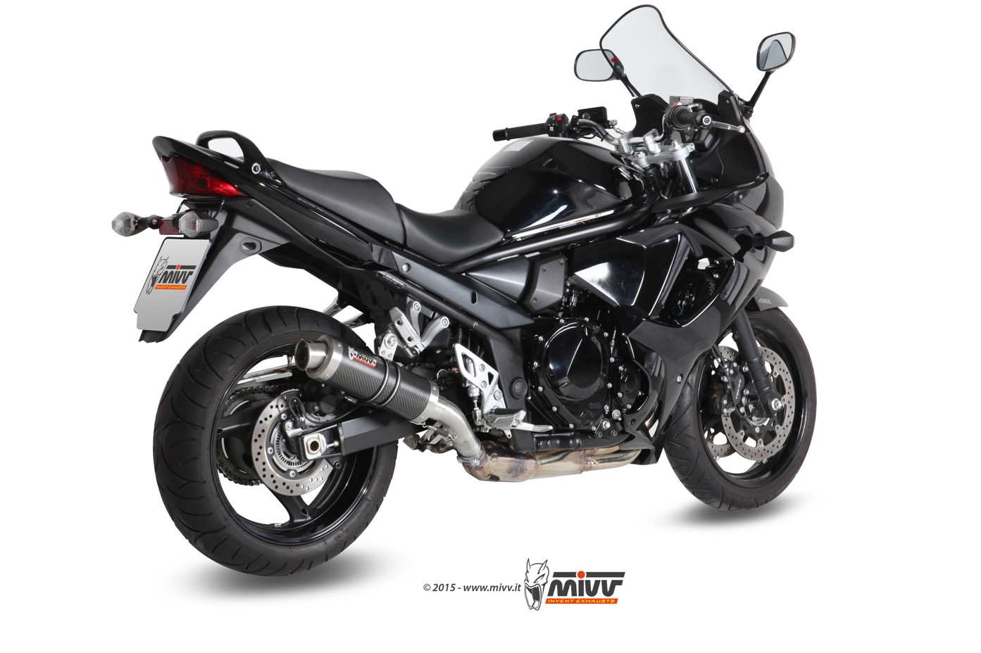 Scarico SUZUKI GSX 1250 FA Mivv Gp كربون S.029.L2S