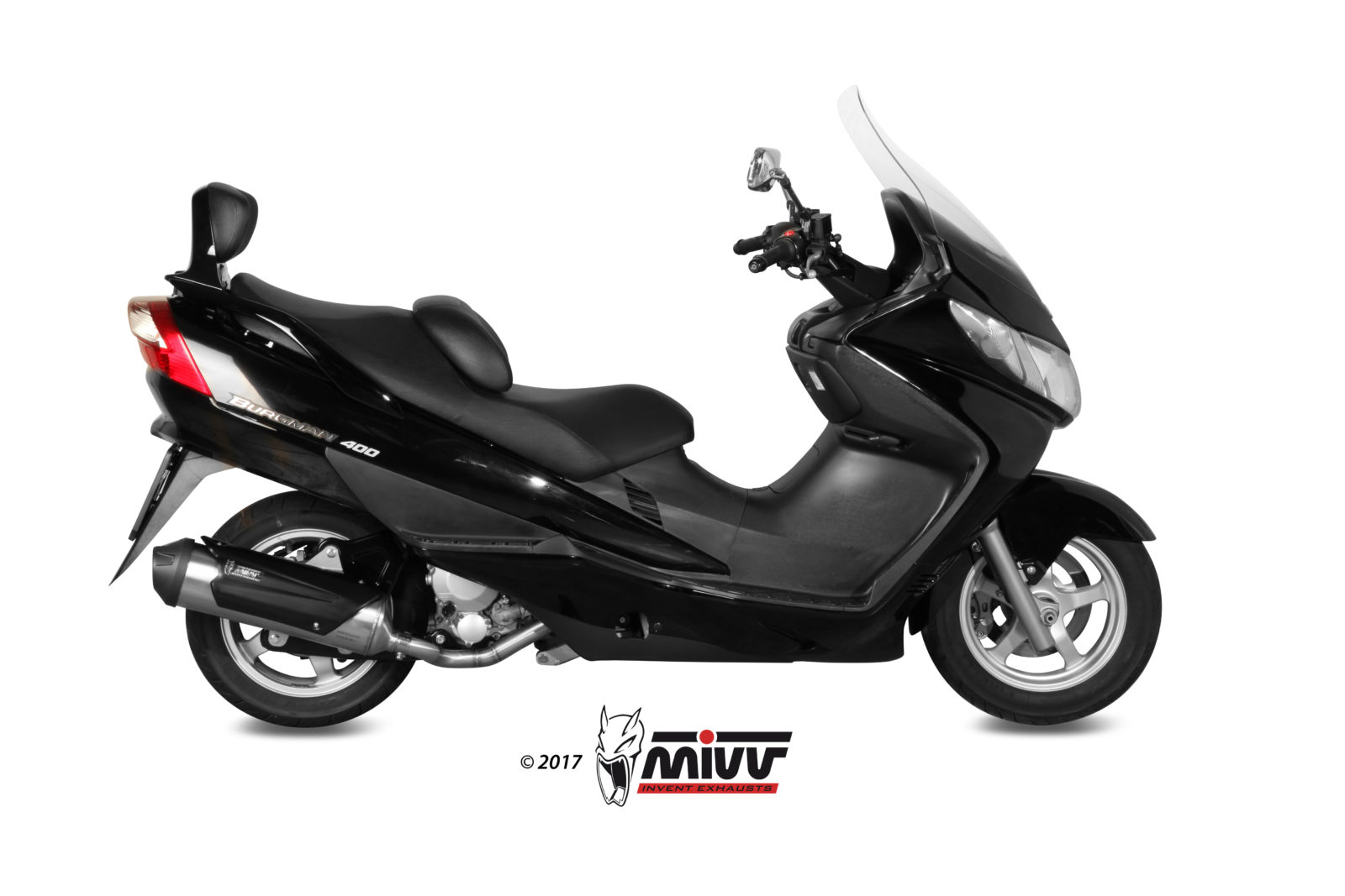 Scarico SUZUKI BURGMAN 250 Mivv Urban Inox C.SU.0009.K