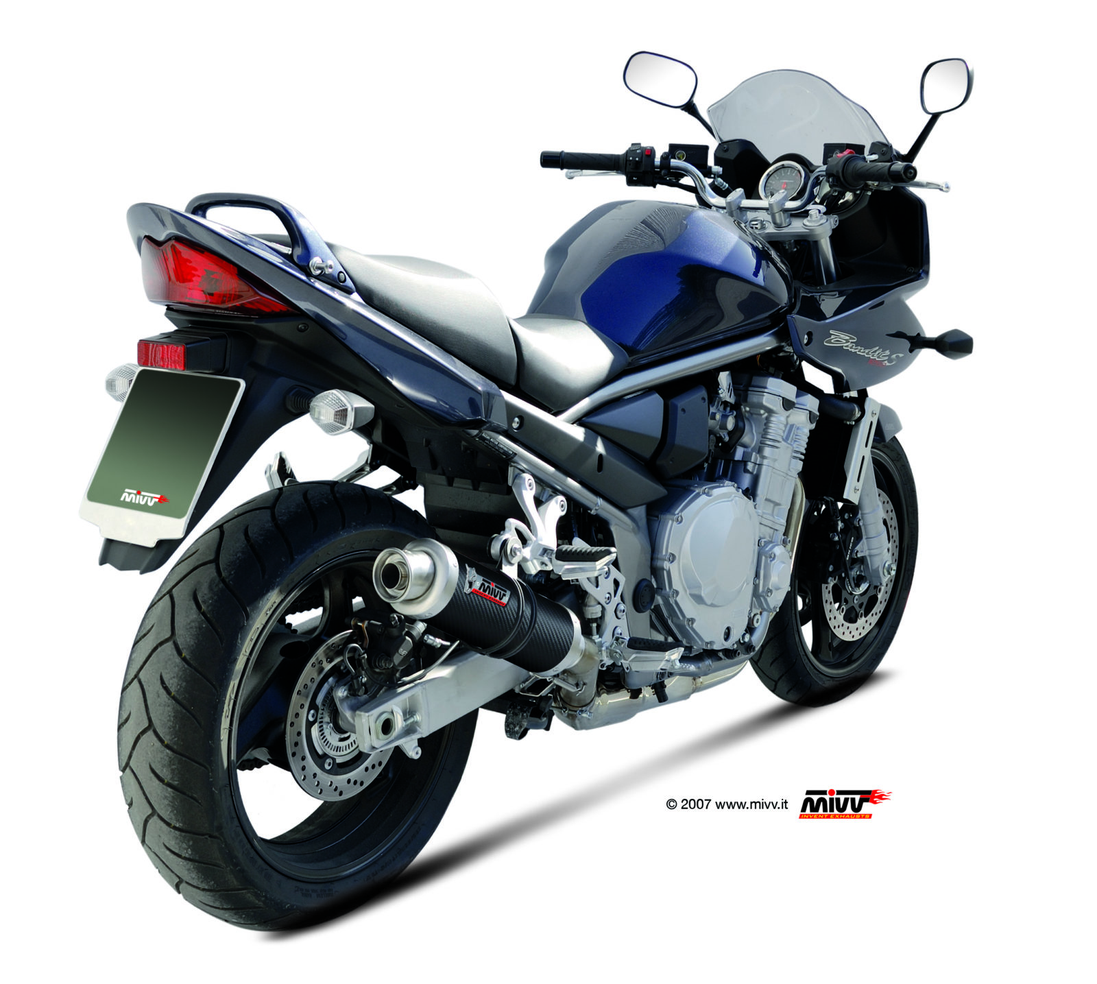 Scarico SUZUKI GSF 1250 BANDIT Mivv Gp 碳纤维版 S.029.L2S