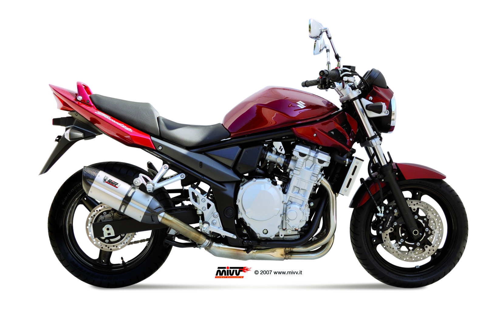 Scarico SUZUKI GSF 650 BANDIT Mivv Suono Inox S.030.L7