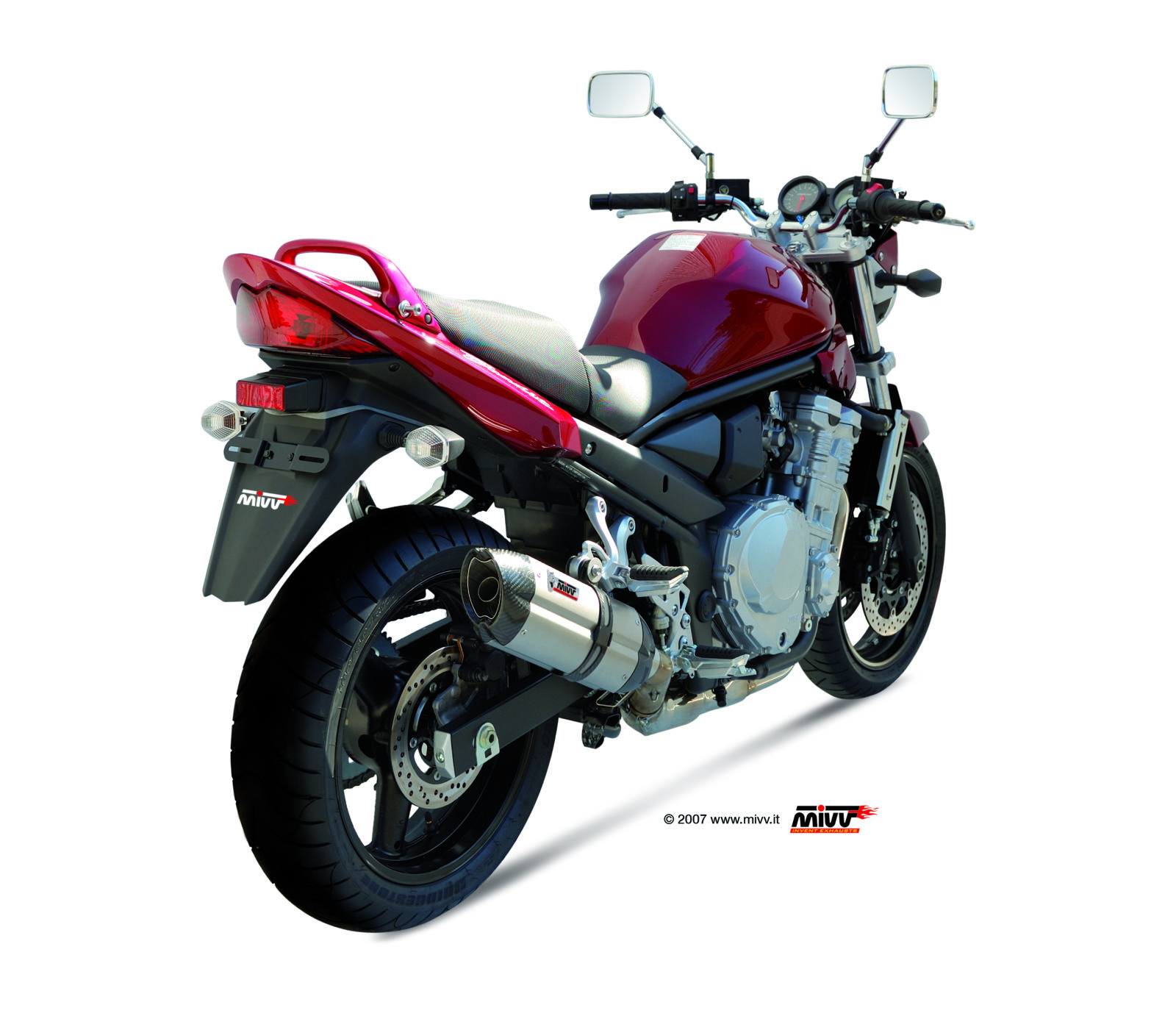 Scarico SUZUKI GSF 650 BANDIT Mivv Suono Inox S.030.L7