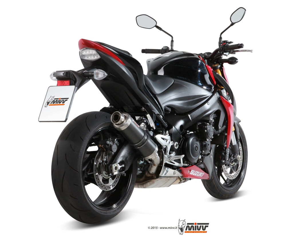 Scarico SUZUKI GSX-S 1000 F Mivv Gp Carbonio S.044.L2S