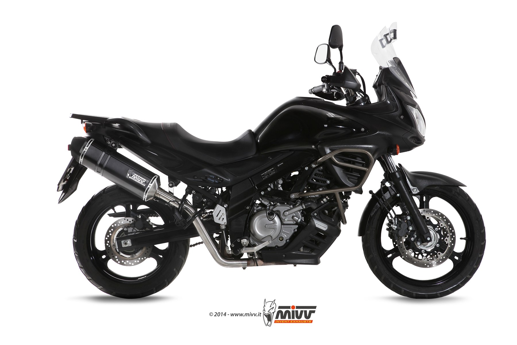Scarico TRIUMPH TIGER 1200 Mivv Speed Edge Inox Nero T.013.LRB