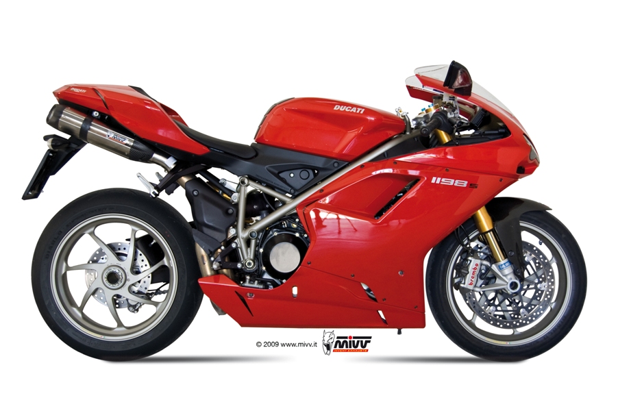 Scarico DUCATI 1198 Mivv Suono Inox UD.021.L7