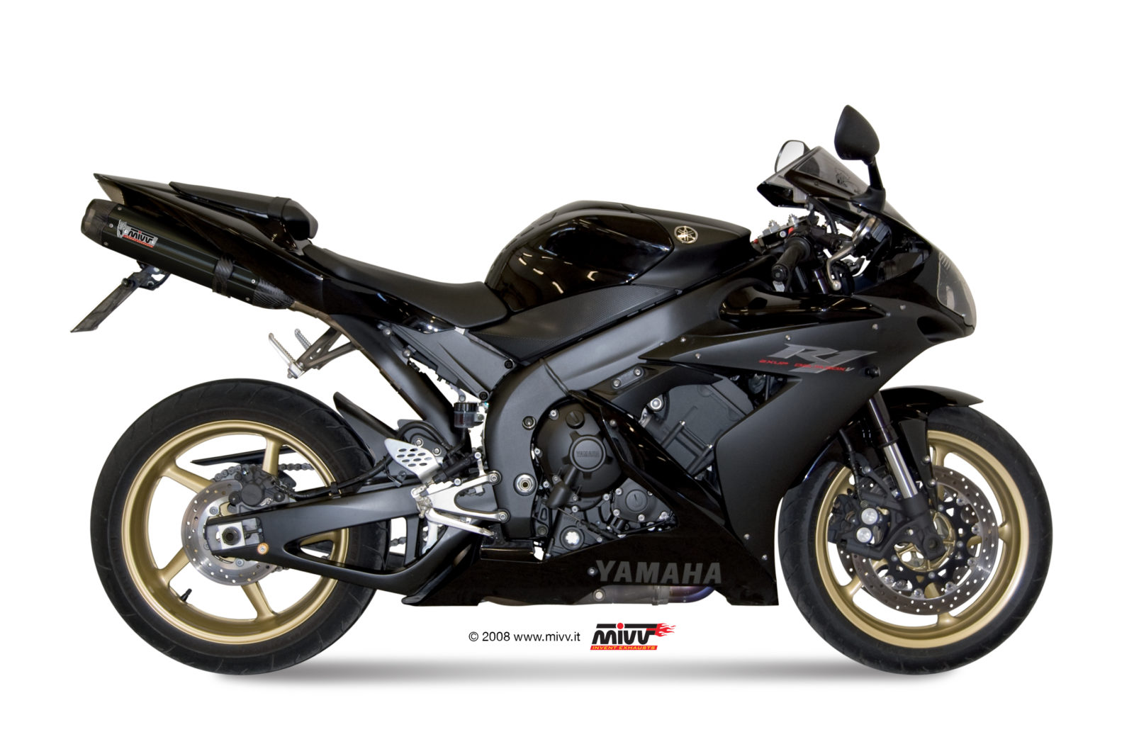 Escape YAMAHA YZF 1000 R1 Mivv Suono Inox negro UY.016.L9