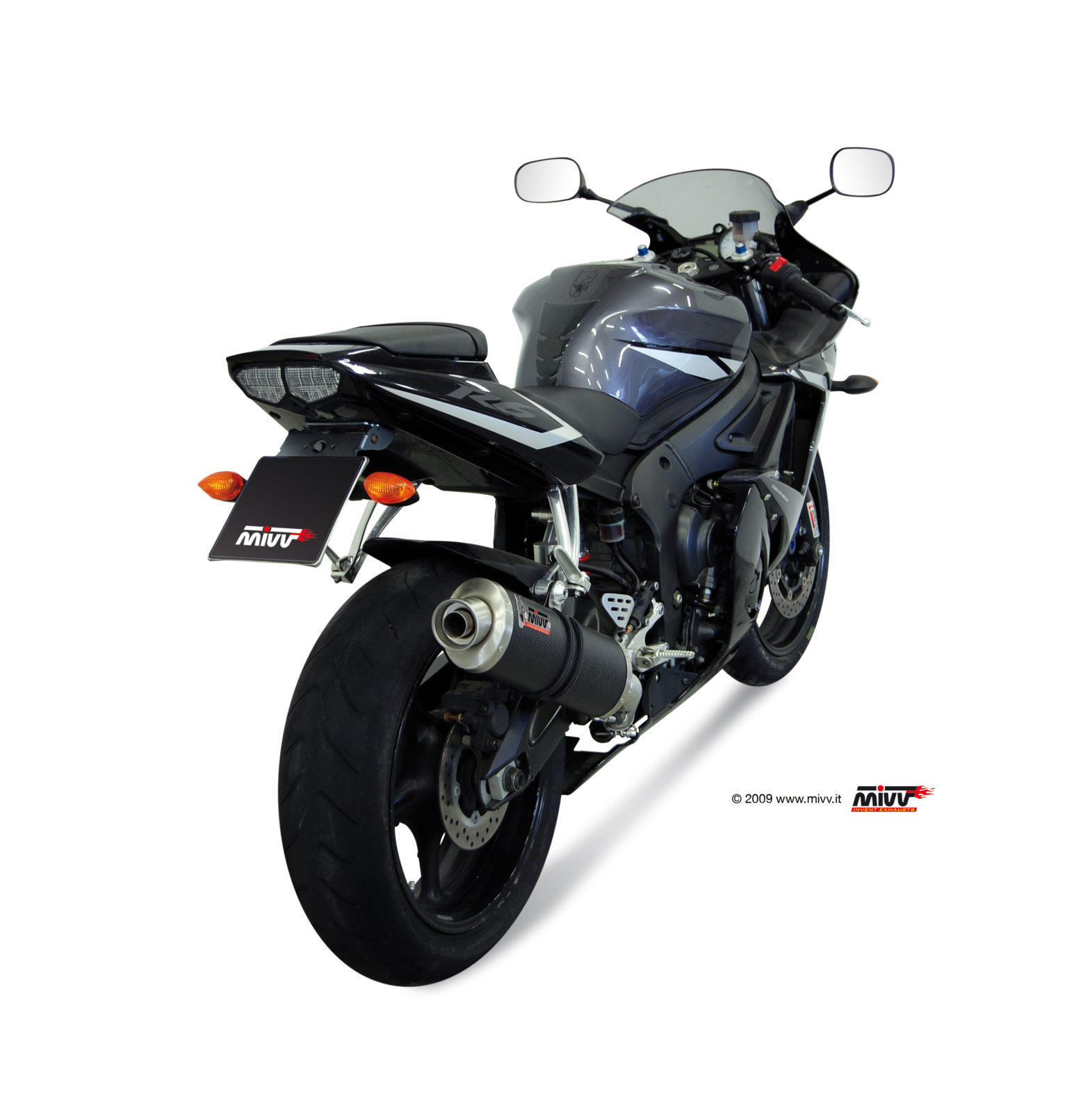 Scarico YAMAHA YZF 600 R6 Mivv Oval Carbonio Y.013.L3