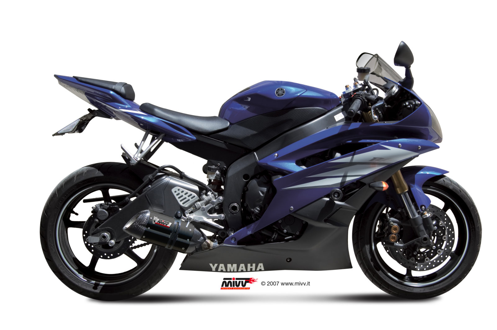 Scarico YAMAHA YZF 600 R6 Mivv Suono 不锈钢黑色 Y.021.L9