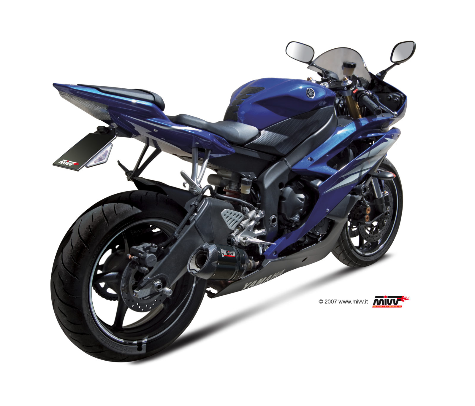 Scarico YAMAHA YZF 600 R6 Mivv Suono 不锈钢黑色 Y.021.L9