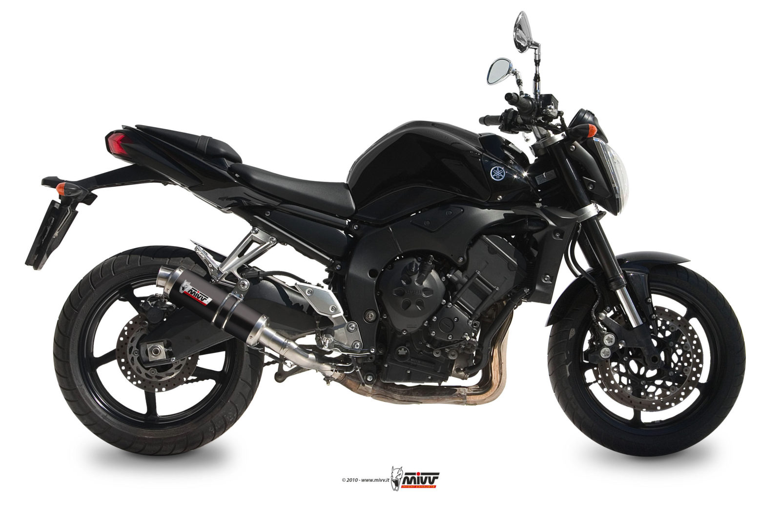 YAMAHA FZ1 / FZ1 FAZER Exhaust Mivv Gp Black stainless steel Y.023.LXB
