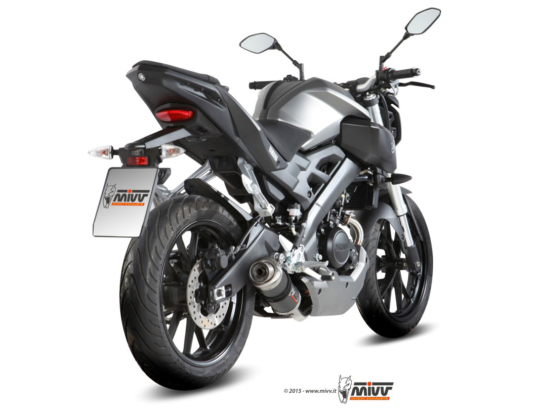 Scarico YAMAHA MT-125 Mivv Gp Carbonio Y.047.L2S