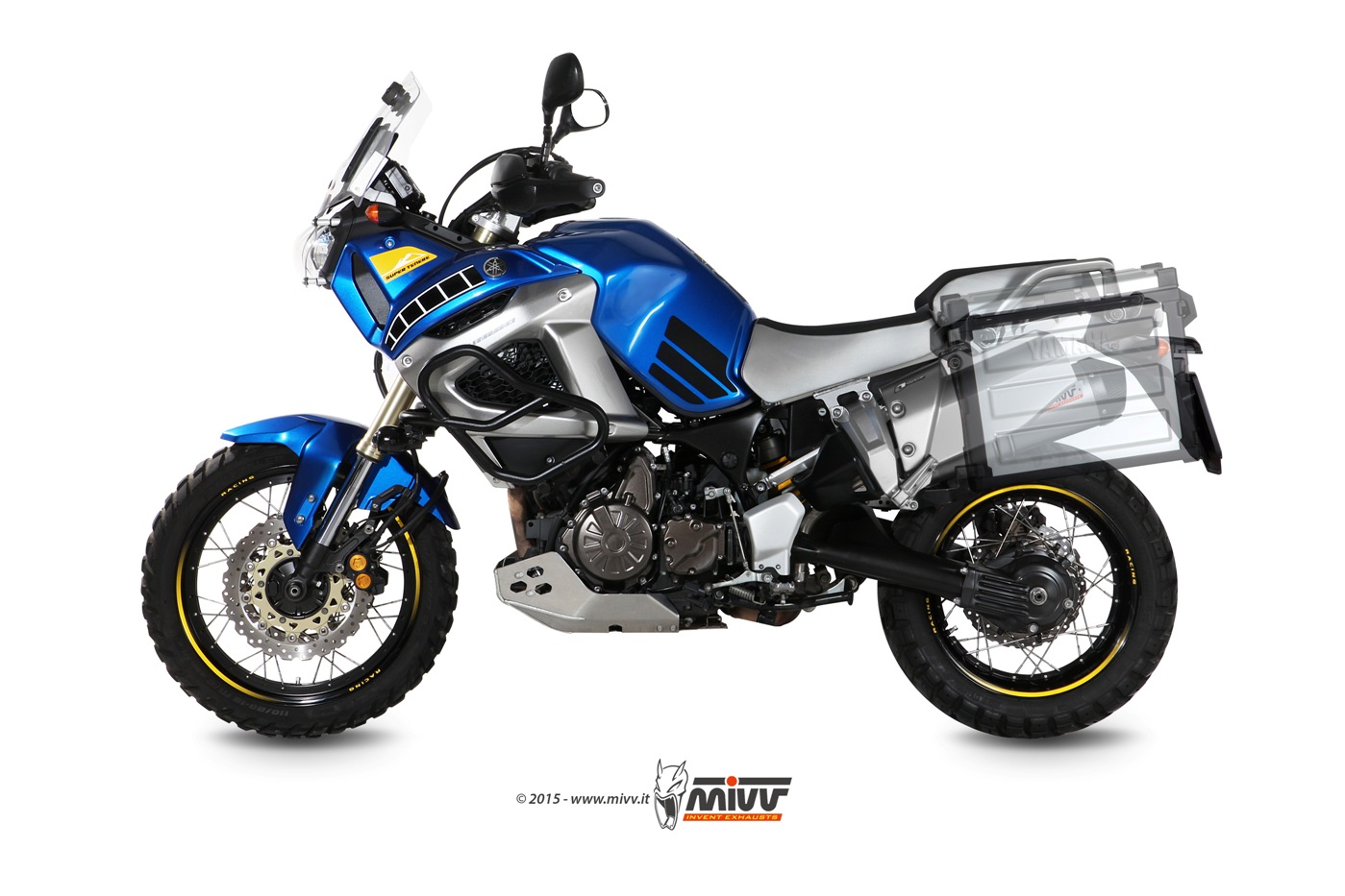 Scarico YAMAHA XT 1200 Z SUPERTENERE Mivv Oval Titanio con Coppa Carbonio Y.034.LNC