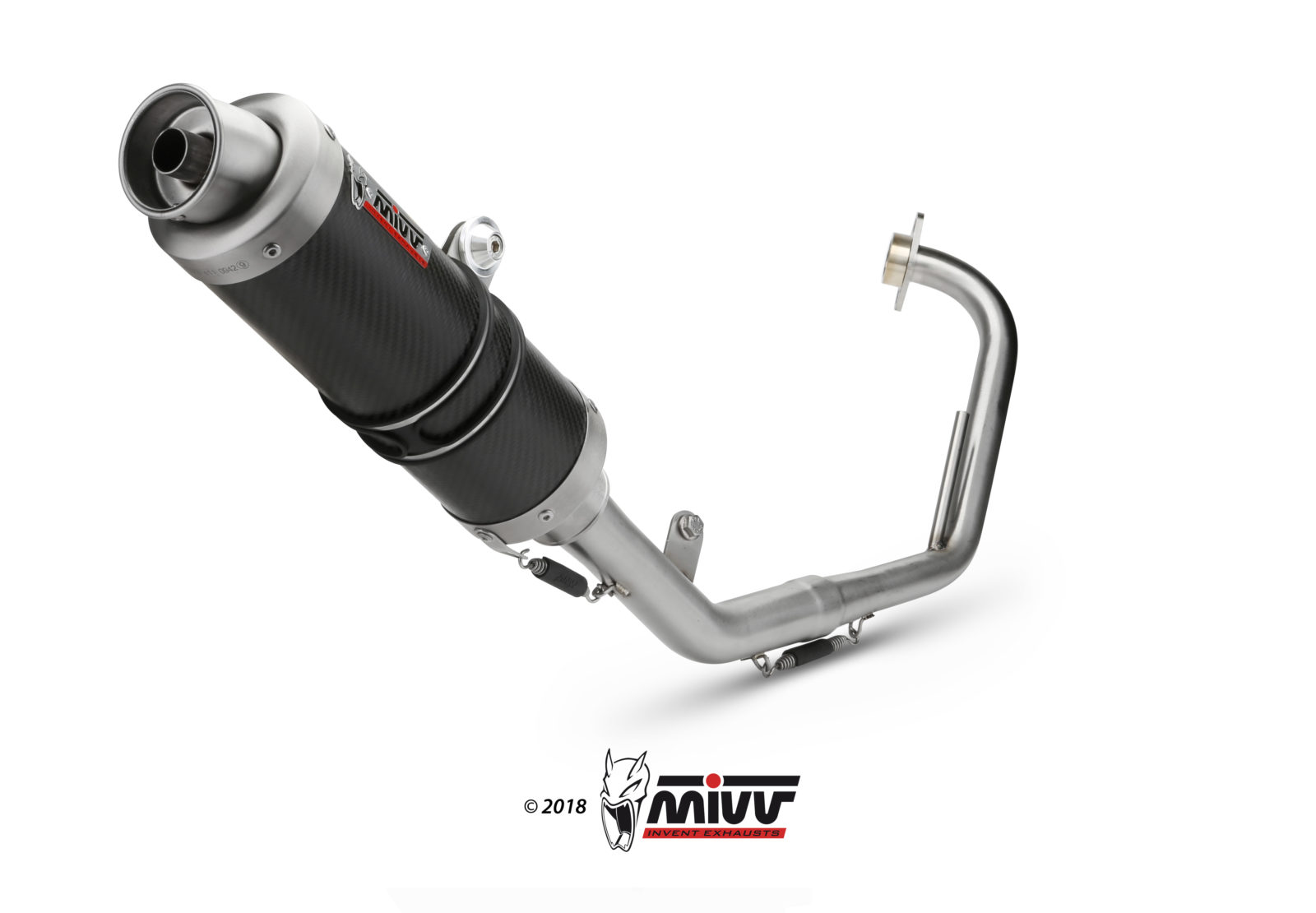 Scarico YAMAHA YZF R125 Mivv Gp Carbonio Y.030.L2S