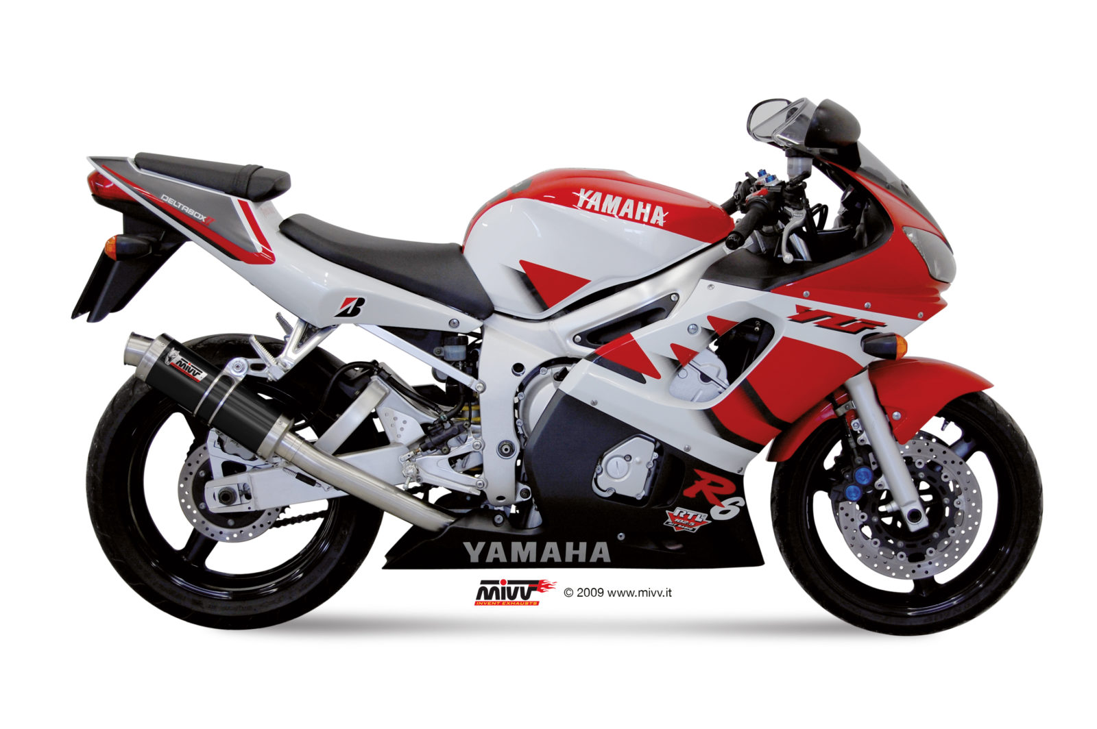 Scarico YAMAHA YZF 600 R6 Mivv Gp 不锈钢黑色 Y.003.LXB