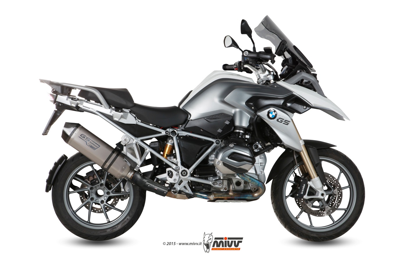 Mivv GS Titanium Edition per Bmw R 1200 GS