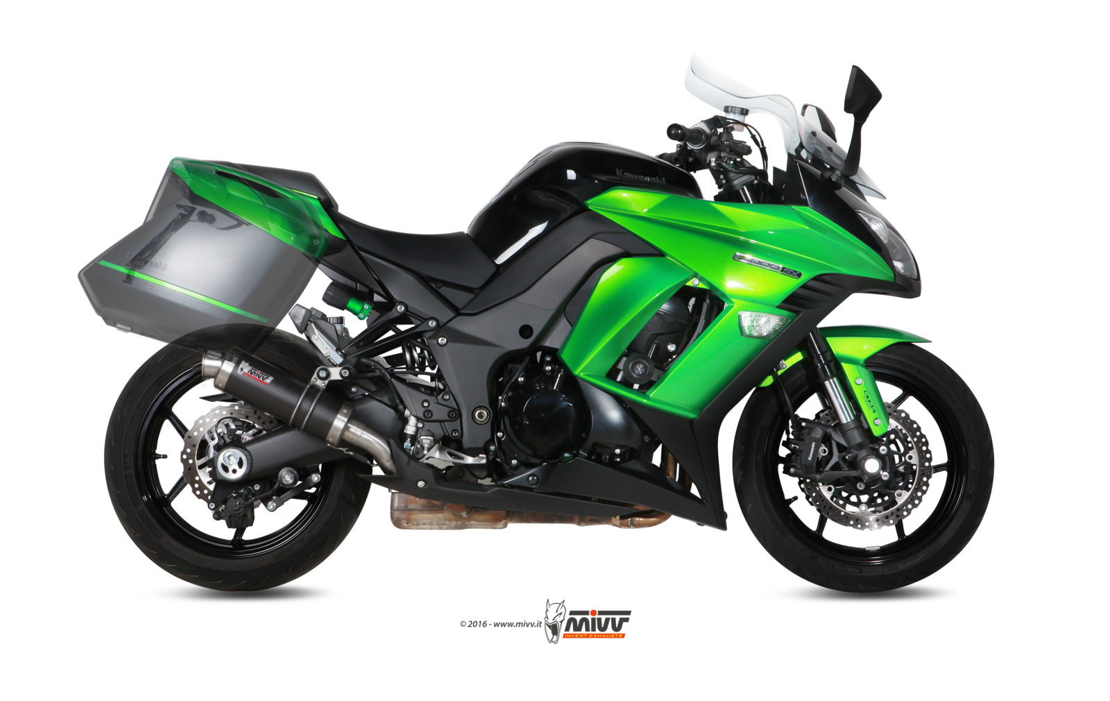Scarico KAWASAKI Z 1000 SX Mivv GP carbonio K.043.L2S