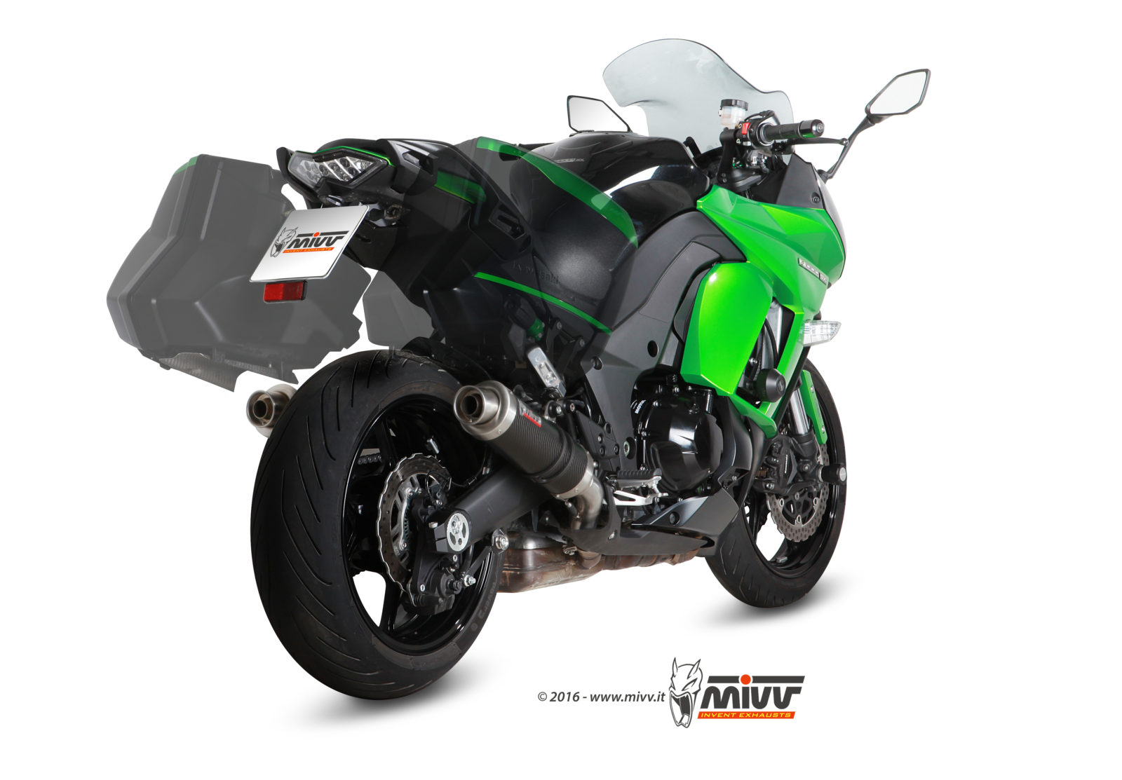 Scarico KAWASAKI Z 1000 SX / NINJA 1000 SX Mivv Gp 碳纤维版 K.043.L2S