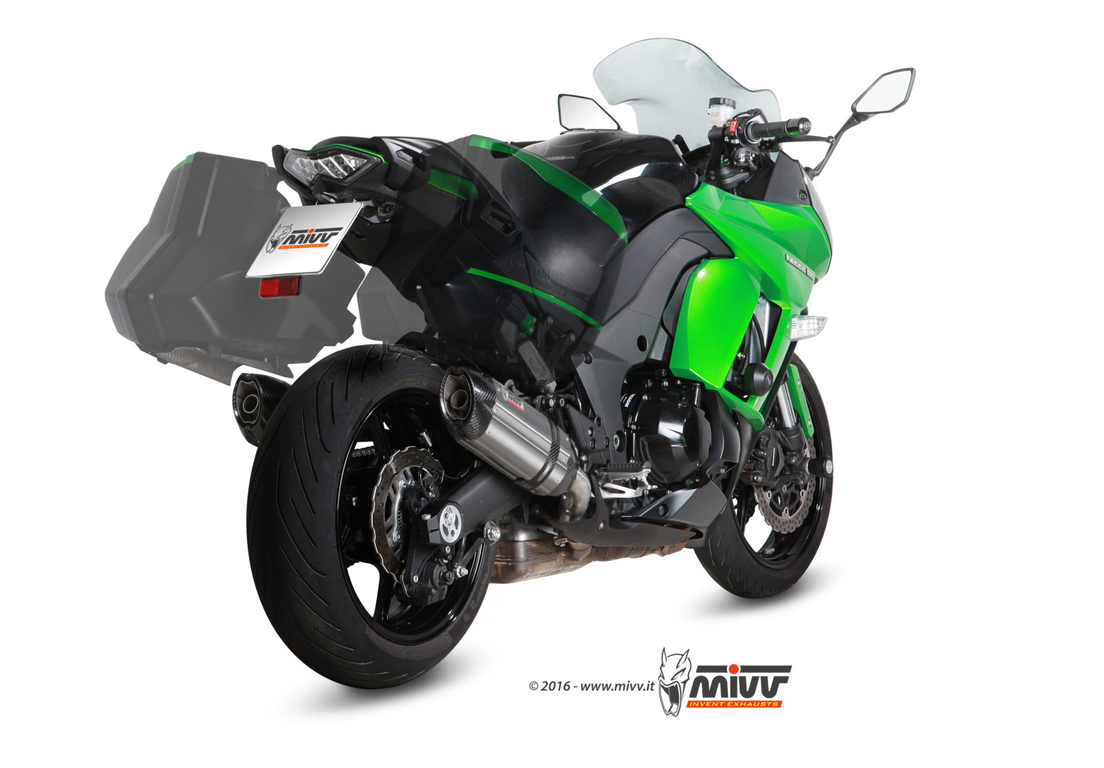 Scarico KAWASAKI Z 1000 SX / NINJA 1000 SX Mivv Suono 不锈钢本色款 K.043.L7