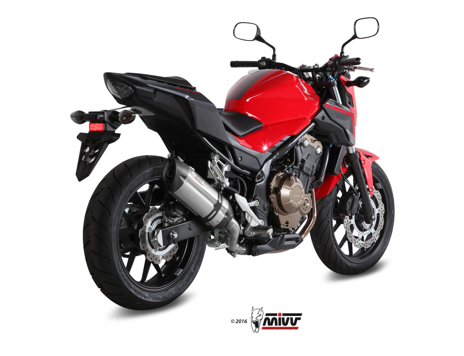Scarico HONDA CB 500 F Mivv Suono Inox H.062.L7