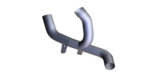 Mivv NO-KAT PIPE for DUCATI MULTISTRADA 1200 ENDURO