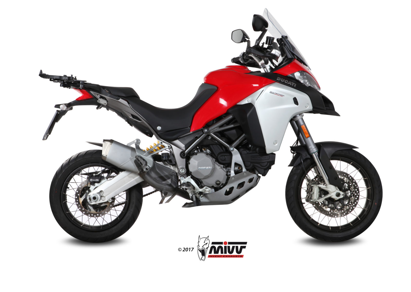 tubo de remo&Ccedil;&Atilde;o de cat Mivv D.037.C1 per DUCATI MULTISTRADA 1200 ENDURO
