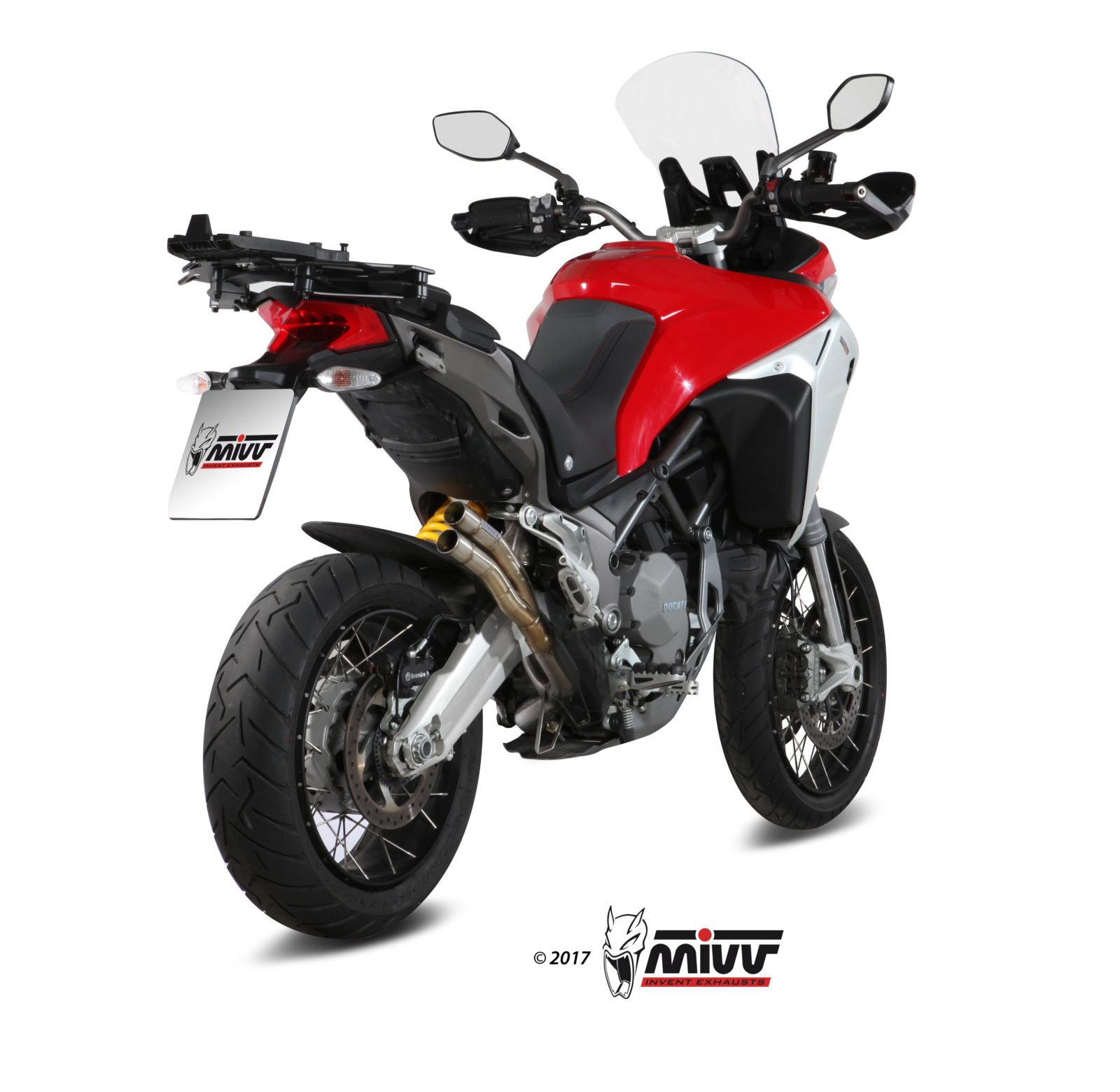 tubo de remo&Ccedil;&Atilde;o de cat Mivv D.037.C1 per DUCATI MULTISTRADA 1200 ENDURO